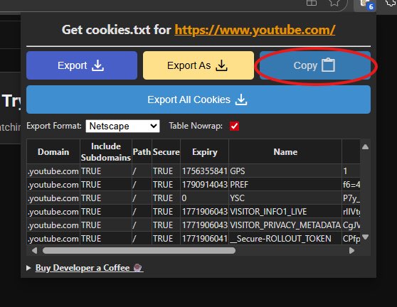 Copy Cookies